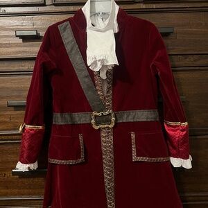 Disney Store Deluxe Captain Hook Costume with Hat